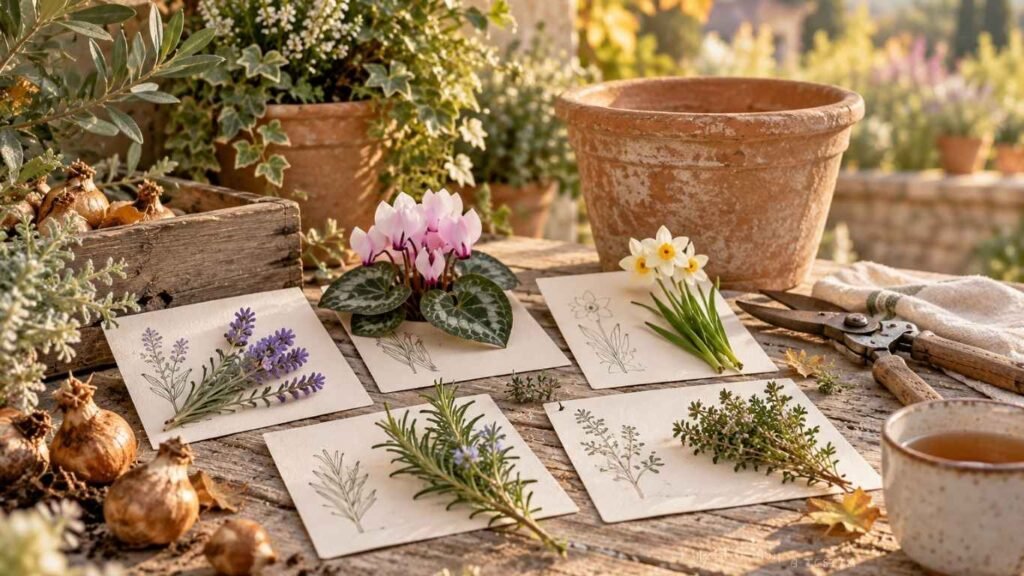 autumn scent recipes for pots