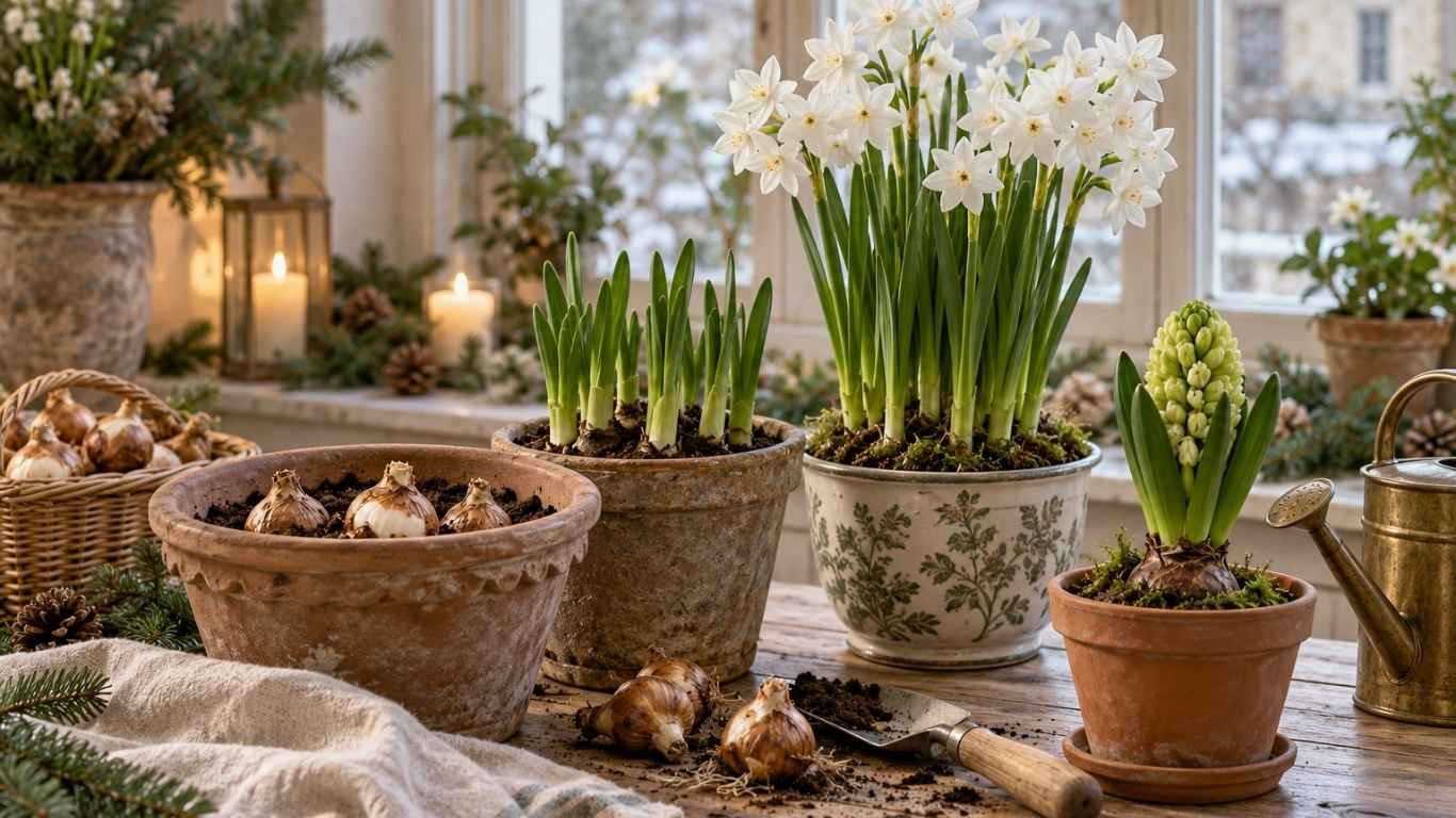 Paperwhites indoors